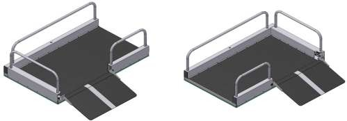 Low-rise Wheelchair Platform